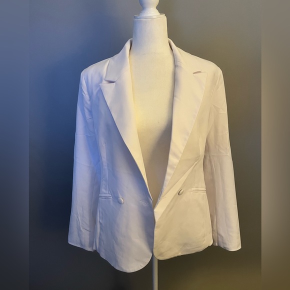 Tobi Jackets & Blazers - White Blazer Jacket